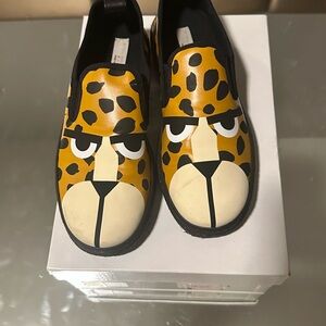 Stella McCartney Stylish Black and Yellow Kids Shoes